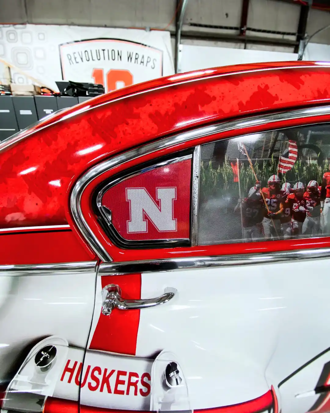 Licensed Husker vehicle wrap by Revolution Wraps - image 7